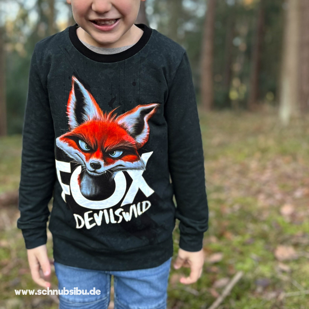 French Terry Fox Devils Wild Panel by Thorsten Berger